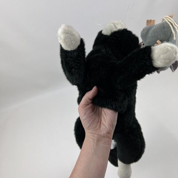 DAKIN APPLAUSE Cat Mouse Hand Puppet Full Body Plush w Sound VTG WORKS 20 in - Picture 5 of 8